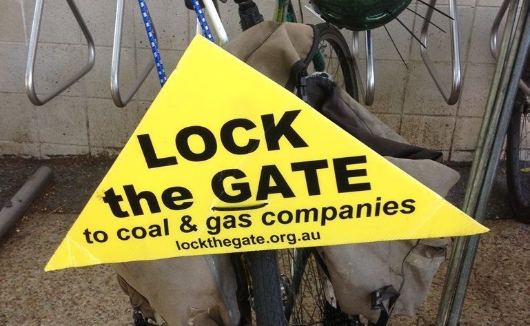 Lock The Gate poster. Lock The Gate poster.